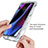 Coque Ultra Fine Transparente Souple Housse Etui 360 Degres Avant et Arriere pour Motorola Moto Edge X30 5G Petit