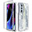 Coque Ultra Fine Transparente Souple Housse Etui 360 Degres Avant et Arriere pour Motorola Moto Edge X30 5G Petit