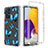 Coque Ultra Fine Transparente Souple Housse Etui 360 Degres Avant et Arriere pour Samsung Galaxy A72 4G Bleu