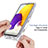 Coque Ultra Fine Transparente Souple Housse Etui 360 Degres Avant et Arriere pour Samsung Galaxy A72 4G Petit