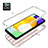 Coque Ultra Fine Transparente Souple Housse Etui 360 Degres Avant et Arriere pour Samsung Galaxy F42 5G Petit