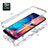 Coque Ultra Fine Transparente Souple Housse Etui 360 Degres Avant et Arriere pour Samsung Galaxy M10S Petit