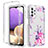 Coque Ultra Fine Transparente Souple Housse Etui 360 Degres Avant et Arriere pour Samsung Galaxy M32 5G Rose