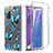 Coque Ultra Fine Transparente Souple Housse Etui 360 Degres Avant et Arriere pour Samsung Galaxy Note 20 5G Bleu