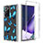 Coque Ultra Fine Transparente Souple Housse Etui 360 Degres Avant et Arriere pour Samsung Galaxy Note 20 Ultra 5G Bleu