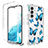 Coque Ultra Fine Transparente Souple Housse Etui 360 Degres Avant et Arriere pour Samsung Galaxy Quantum4 5G Bleu