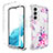 Coque Ultra Fine Transparente Souple Housse Etui 360 Degres Avant et Arriere pour Samsung Galaxy Quantum4 5G Or Rose