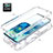 Coque Ultra Fine Transparente Souple Housse Etui 360 Degres Avant et Arriere pour Samsung Galaxy S20 5G Petit