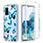 Coque Ultra Fine Transparente Souple Housse Etui 360 Degres Avant et Arriere pour Samsung Galaxy S20 Bleu