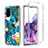 Coque Ultra Fine Transparente Souple Housse Etui 360 Degres Avant et Arriere pour Samsung Galaxy S20 Plus 5G Bleu Ciel