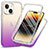 Coque Ultra Fine Transparente Souple Housse Etui 360 Degres Avant et Arriere ZJ1 pour Apple iPhone 14 Plus Violet