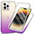 Coque Ultra Fine Transparente Souple Housse Etui 360 Degres Avant et Arriere ZJ1 pour Apple iPhone 14 Pro Max Violet