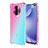 Coque Ultra Fine Transparente Souple Housse Etui Degrade G01 pour Xiaomi Poco X2 Cyan