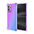 Coque Ultra Fine Transparente Souple Housse Etui Degrade pour Realme GT2 Pro 5G Violet Clair