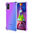 Coque Ultra Fine Transparente Souple Housse Etui Degrade pour Samsung Galaxy M51 Violet
