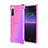 Coque Ultra Fine Transparente Souple Housse Etui Degrade pour Sony Xperia 10 III SO-52B Violet Clair