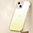 Coque Ultra Fine Transparente Souple Housse Etui Degrade S01 pour Apple iPhone 14 Jaune