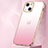 Coque Ultra Fine Transparente Souple Housse Etui Degrade S01 pour Apple iPhone 14 Or Rose