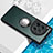 Coque Ultra Slim Silicone Souple Housse Etui Transparente avec Support Bague Anneau Aimante Magnetique BH1 pour OnePlus 12R 5G Noir