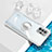 Coque Ultra Slim Silicone Souple Housse Etui Transparente avec Support Bague Anneau Aimante Magnetique BH1 pour Xiaomi Redmi Note 10 Pro 5G Petit