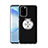 Coque Ultra Slim Silicone Souple Housse Etui Transparente avec Support Bague Anneau Aimante Magnetique C01 pour Samsung Galaxy S20 5G Argent