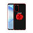 Coque Ultra Slim Silicone Souple Housse Etui Transparente avec Support Bague Anneau Aimante Magnetique C01 pour Samsung Galaxy S20 Plus 5G Rouge