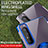 Coque Ultra Slim Silicone Souple Housse Etui Transparente avec Support Bague Anneau Aimante Magnetique pour Sony Xperia 1 III Petit