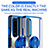 Coque Ultra Slim Silicone Souple Housse Etui Transparente avec Support Bague Anneau Aimante Magnetique pour Sony Xperia 1 IV SO-51C Petit