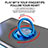 Coque Ultra Slim Silicone Souple Housse Etui Transparente avec Support Bague Anneau Aimante Magnetique pour Sony Xperia 10 IV Petit