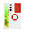 Coque Ultra Slim Silicone Souple Housse Etui Transparente avec Support Bague Anneau S01 pour Samsung Galaxy S22 Plus 5G Rouge