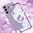 Coque Ultra Slim Silicone Souple Transparente avec Mag-Safe Magnetic Magnetique AC1 pour Samsung Galaxy S21 5G Petit