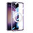 Coque Ultra Slim Silicone Souple Transparente avec Mag-Safe Magnetic Magnetique AC1 pour Samsung Galaxy S21 Plus 5G Petit