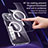 Coque Ultra Slim Silicone Souple Transparente avec Mag-Safe Magnetic Magnetique LD1 pour Apple iPhone 15 Pro Max Petit