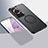 Coque Ultra Slim Silicone Souple Transparente avec Mag-Safe Magnetic Magnetique QK1 pour Huawei P60 Noir