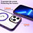 Coque Ultra Slim Silicone Souple Transparente avec Mag-Safe Magnetic Magnetique SD1 pour Apple iPhone 13 Pro Petit