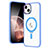 Coque Ultra Slim Silicone Souple Transparente avec Mag-Safe Magnetic Magnetique SD1 pour Apple iPhone 15 Petit