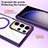 Coque Ultra Slim Silicone Souple Transparente avec Mag-Safe Magnetic Magnetique SD1 pour Samsung Galaxy S22 Ultra 5G Petit