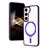 Coque Ultra Slim Silicone Souple Transparente avec Mag-Safe Magnetic Magnetique SD1 pour Samsung Galaxy S24 5G Petit