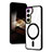 Coque Ultra Slim Silicone Souple Transparente avec Mag-Safe Magnetic Magnetique SD1 pour Samsung Galaxy S24 Plus 5G Noir