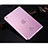 Coque Ultra Slim Silicone Souple Transparente pour Apple iPad Mini 3 Rose Petit