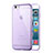 Coque Ultra Slim Silicone Souple Transparente pour Apple iPhone 6 Plus Violet