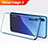 Coque Ultra Slim Silicone Souple Transparente pour Huawei Honor Magic 2 Bleu