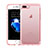 Coque Ultra Slim TPU Souple Transparente pour Apple iPhone 8 Plus Rose