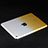 Coque Ultra Slim Transparente Souple Degrade pour Apple iPad Mini 4 Jaune Petit