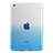 Coque Ultra Slim Transparente Souple Degrade pour Apple iPad Mini Bleu Petit