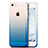 Coque Ultra Slim Transparente Souple Degrade pour Apple iPhone 6 Plus Bleu