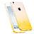 Coque Ultra Slim Transparente Souple Degrade pour Apple iPhone 6S Jaune Petit