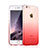 Coque Ultra Slim Transparente Souple Degrade pour Apple iPhone 6S Rouge