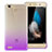 Coque Ultra Slim Transparente Souple Degrade pour Huawei Enjoy 5S Violet