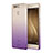 Coque Ultra Slim Transparente Souple Degrade pour Huawei P9 Plus Violet Petit